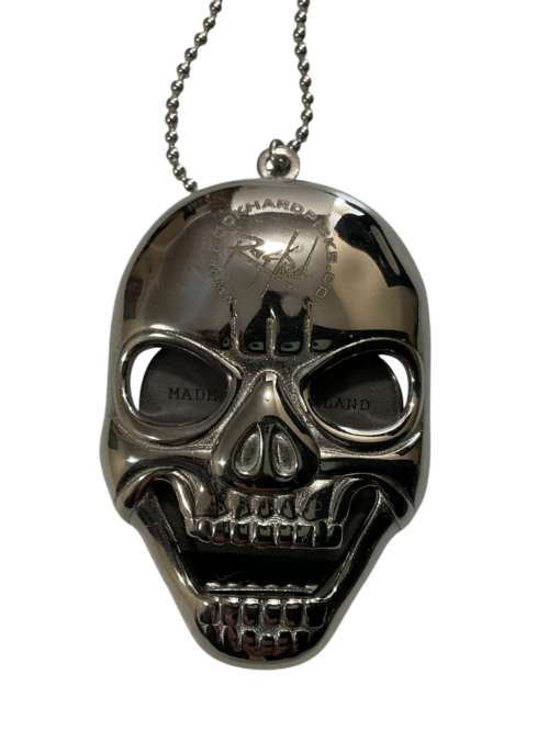 Skull Necklace (Pick Holder) with Rock Hard Pick (Uniform Edge) Included!